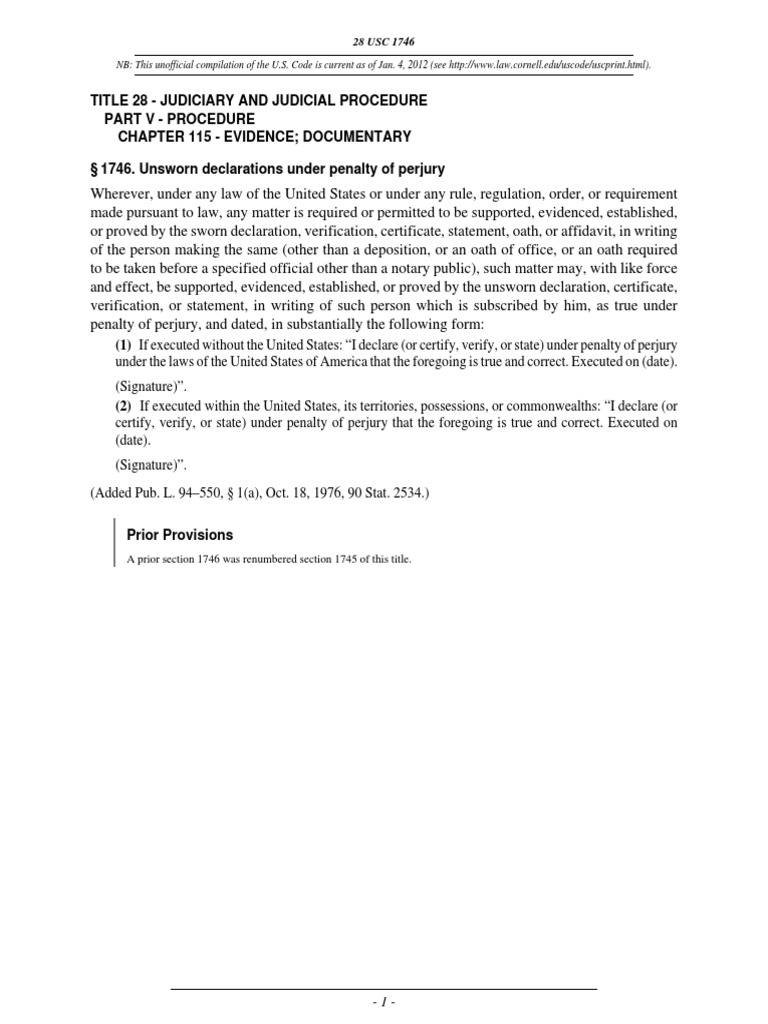 Title 28 Judiciary And Judicial Procedure Part V Procedure Chapter