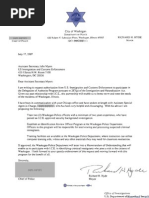 Waukegan, Illinois - Request To Join ICE 287 (G) Program