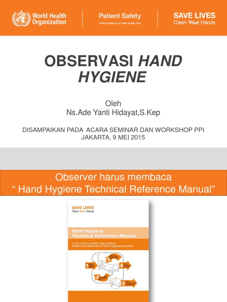 Audit Hand Hygiene PDF