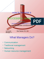 Successful Manager
