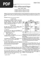 Download IJARCCE Paper Format 2015 by Yugendra Rao SN266741186 doc pdf