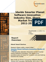 SI ZE SI ZE SI ZE SI ZE: Worldwide Smarter Planet Software Innovation Industry Size, Share, Market Trends 2011-2017