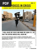 Amnesty - "Syria: Voices in Crisis"