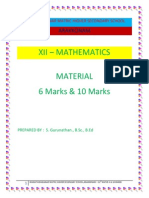 12th Maths - CH 1 & 2