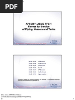 Asme API 579 SI Handouts