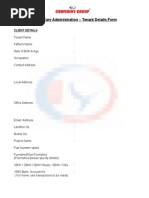 Residence Verification Request Form W-147 | PDF | Landlord | Lease