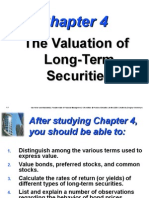 Valuation of Long-Term Securities