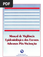Guia de Vigilância  Epidemiológica - Efeitos Adversos de Vacinas