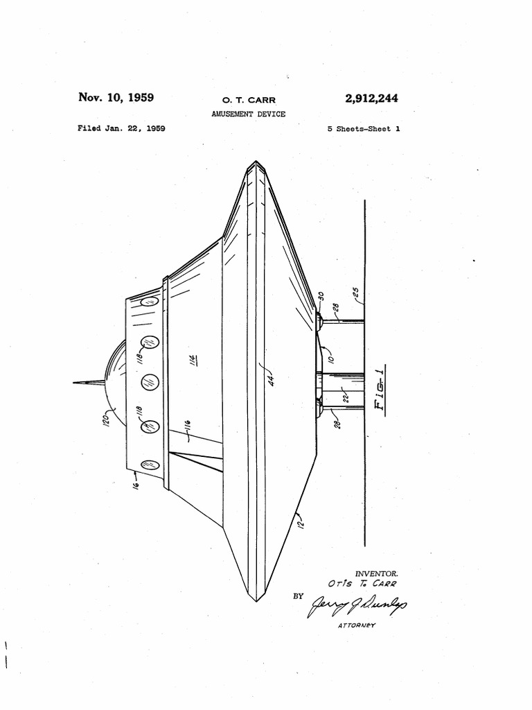 Pat2912244 Utron UFO | PDF