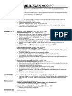 DAK Resume