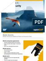OpenSAP Mobile1 Week 06 Enterprise Security Concept Outlook