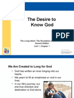 The Desire To Know God: The Living Word: The Revelation of God's Love, Second Edition