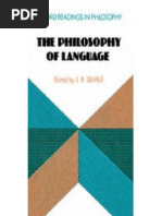 John R. Searle (Ed.) - The Philosophy of Language (Oxford Readings in Philosophy) - Oxford University Press (1971)