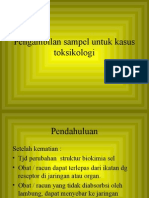 G. Pengambilan Sampel Toksikologi