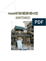 Perawatan Mesin MS 4102 (Maintenance)