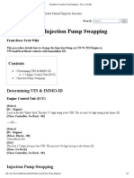 Immobilizer III Injection Pump Swapping - Ross-Tech Wiki