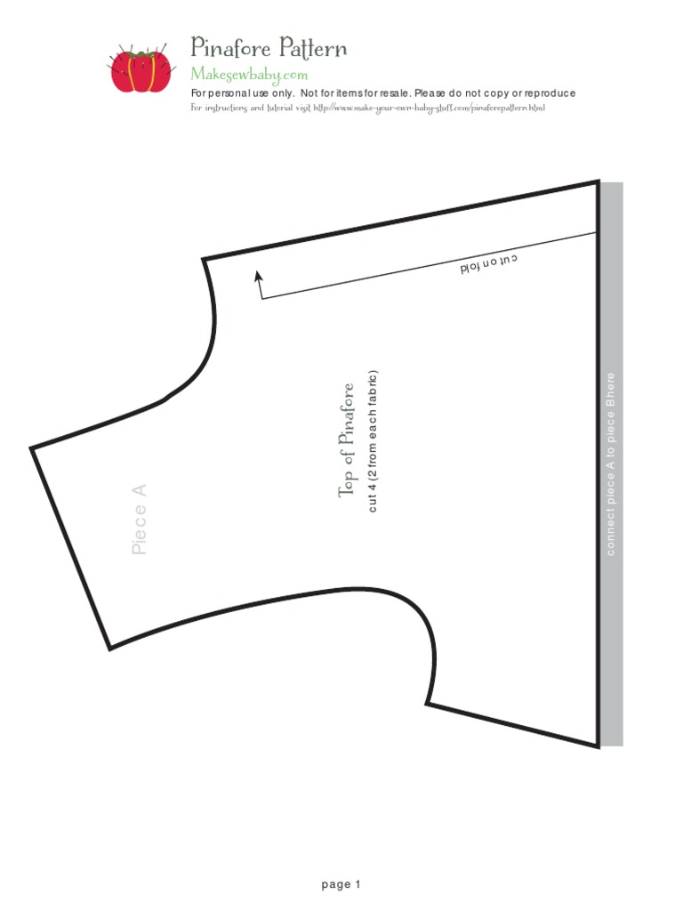 Pinafore Sewing Pattern Guide | PDF