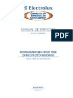 Manual de manutenção Geladeira Electrolux 