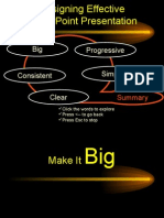 Designing Effective PowerPoint Presentation