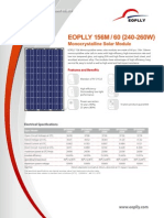 Eoplly 156M60 (240-260W) PDF