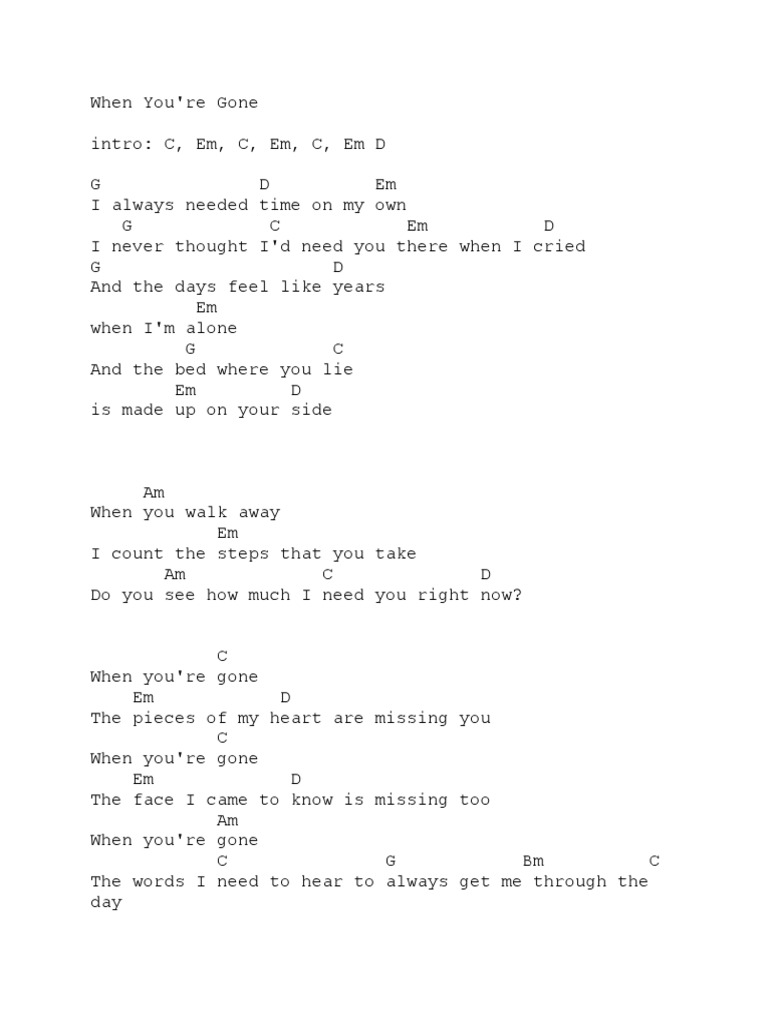Chord Lagu Cinta dan Kerinduan | PDF