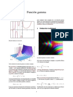 Función Gamma PDF