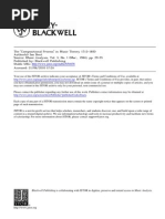 Compositional Process in Music Theory (1713-1850)