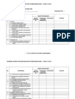 Senarai Semak PD (PKSR 1) 2015