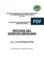 70Historia Del Derecho Mexicano