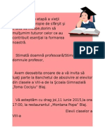 Invitaţie PDF