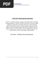 Download CONN Job Substantial Downside Likely by Copperfield_Research SN266798982 doc pdf