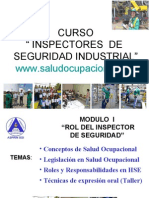 Curso Inspectores Seguridad Industrial 2010 