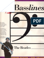 Beatles Bass Lines