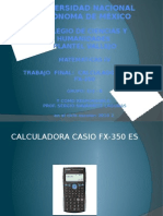 Calcula Dora Casio FX