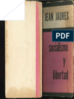 Socialismo y Libertad - Jean Jaures