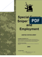 SF Sniper Training