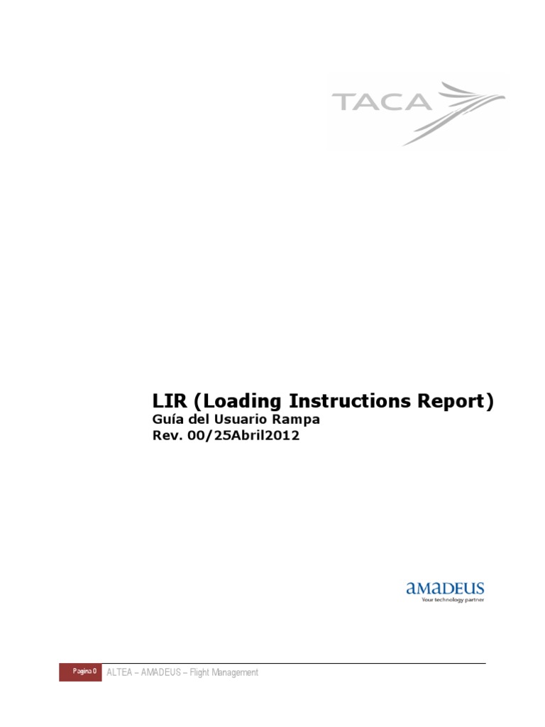 Guía del LIR en Aviación | PDF | Avion a reacción | Aeronáutica