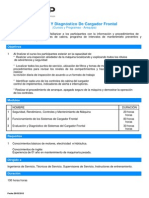 Evaluación Y Diagnóstico de Cargador Frontal