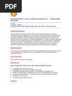 Programmable Logic Controllers (PLC'S) - Land Based Systems