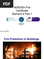 Nebosh Fire Certificate Element 4 Part 1 Issue Oct 2011