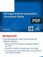Principal Arterial Intersection Conversion Study