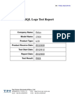 Philips 278G4 WHQL Test Report