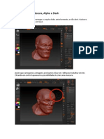Aula Zbrush 2 - Técnicas básicas de modelagem 3D