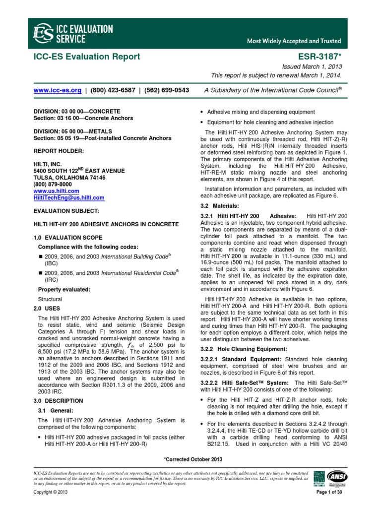 esr-3187-pdf-screw-civil-engineering