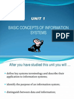 Basic Concepts of Information Systems