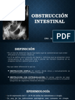 Obstrucción Intestinal 2015