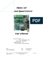 PMDX-107 Isolated Speed Control