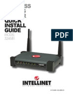 INTELLINET - Wireless 300N 3G Router Quick Install