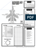 FASA 1718 - AeroTech 2 - Fighter Record Sheet