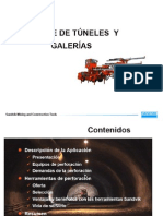 Avance de Tunels y Galerias